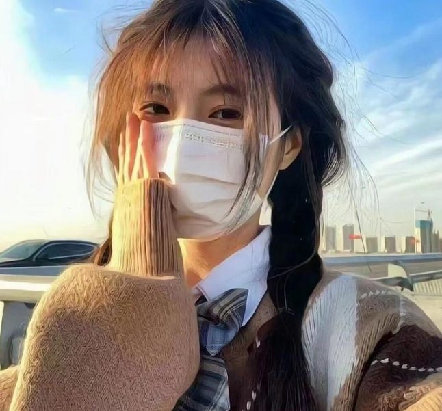 港口的日本姑娘